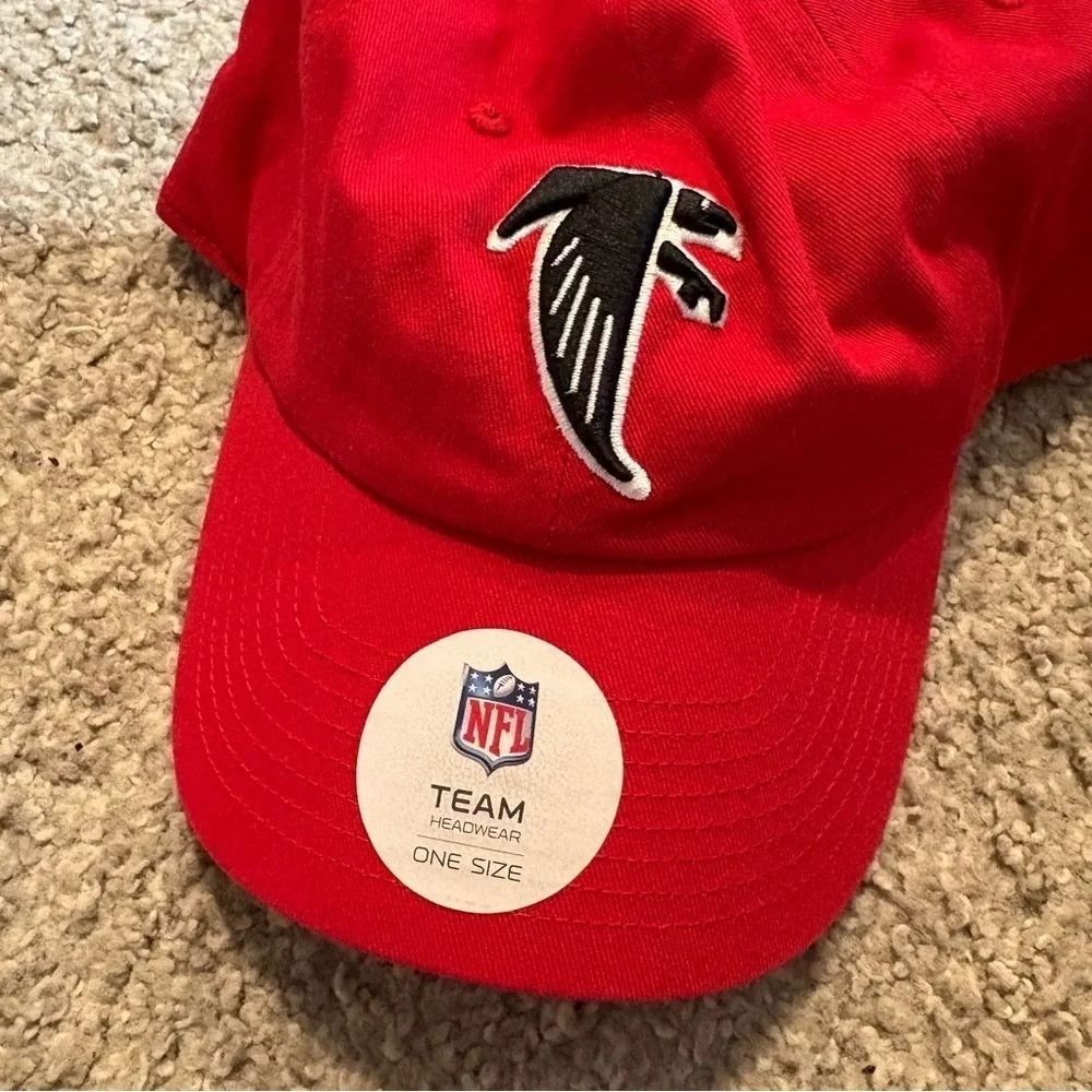 Atlanta Falcons Hat NEW Adjustable One Size NFL Football Red